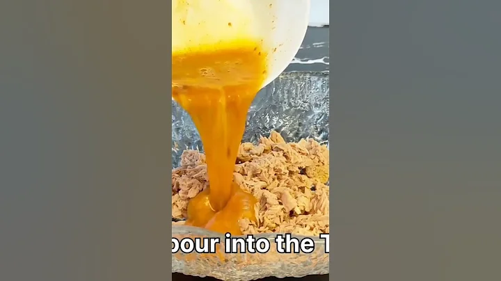 Egg and canned Tuna recipe for breakfast. Simple and tasty