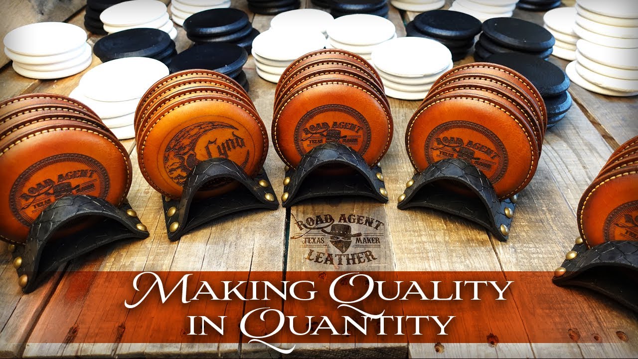 Let's Mass-Produce Something! Leather Craft ASMR