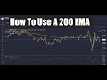 How To Use A 200 EMA