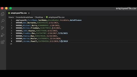 Intro to Rainbow CSV