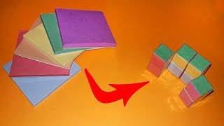 Magic Cube Transformer Paper // Куб бесконечности, кубик трансформер.