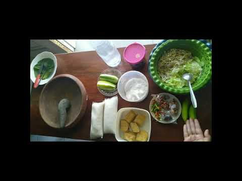 How to make Rujak Lontong