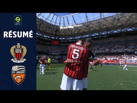 OGC NICE - FC LORIENT (2 - 1) - Résumé - (OGCN - FCL) / 2021-2022