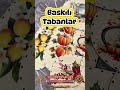 Baskılı Rattan Tabanlar
