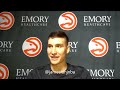 Atlanta Hawks' Bogdan Bogdanović End Of Season Media Availability