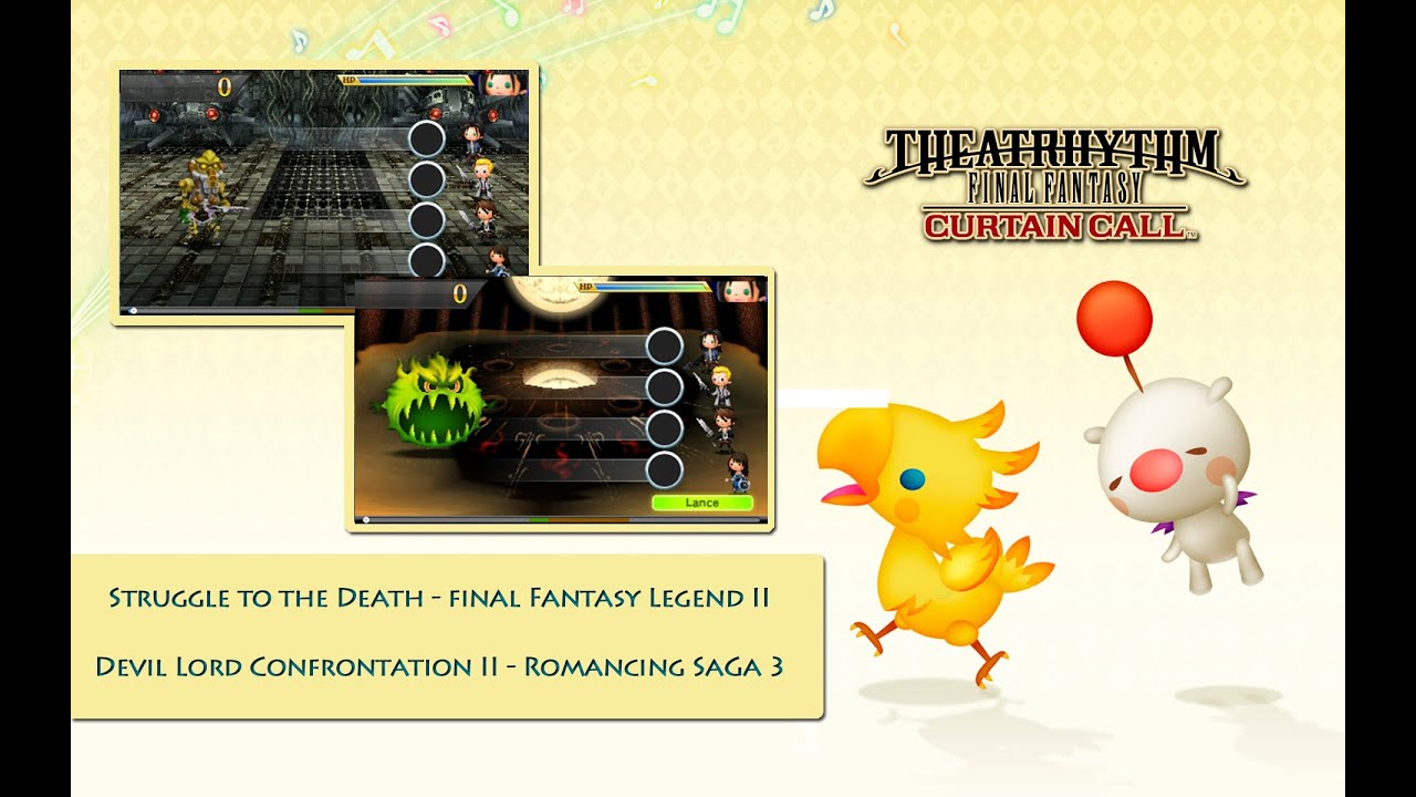 Dlc S Gratis Theatrhythm Ff Curtain Call You Dlc S Gratis Theatrhythm Ff Curtain Call