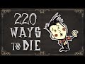 Many ways to die dont starve supercut