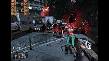 GTX 1060 6GB + i5 7500 - Killing Floor 2 [Max Settings/1080p] (Nvidia FleX: Gibs AND Fluids ON)