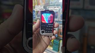 QPhone QP6 Mini Card Phone #foryou #QphoneQP6 #artechbd #gadgets #shortsvideo #trending