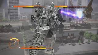 GODZILLA PS4 : Kiryu vs Mecha King Ghidorah vs Godzilla