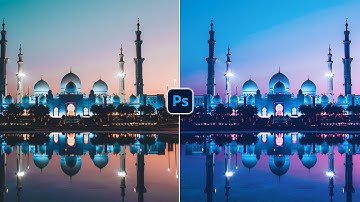 Cyberpunk Color Grading Photoshop - Photoshop Presets-Camera Raw Filter Photoshop