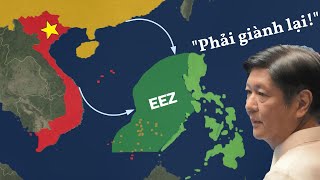 Tại sao Trường Sa thuộc (EEZ) Philippines nhưng họ ko thể lấy ?