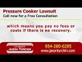 Call the Law Offices of Jason Turchin at (954) 280-0285 anytime to see if you may qualify for a pressure cooker lawsuit. Our intake specialists are available 24 hours a...