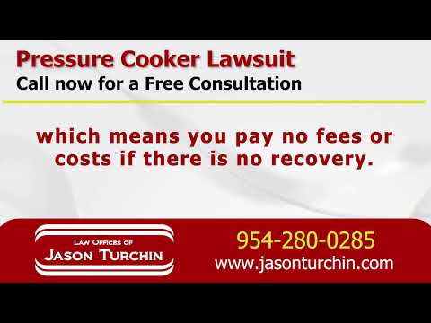 Pressure Cooker Lawsuit - Law Offices of Jason Turchin