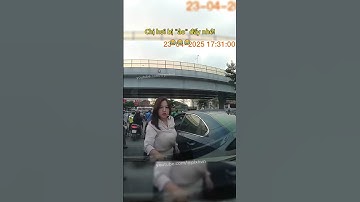 Chị đẹp hơi bị "ảo" đấy nhé 😂 #giaothong #vanhoagiaothong #phunu #tinhhuonggiaothong #haihuoc