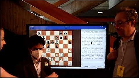 Interview with GM Sarin Nihal and GM Boris Gelfand