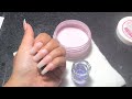 Acrylic Nails Tutorial | Watch me do my nails 😊