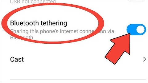 Redmi Bluetooth Tethering | Bluetooth Tethering Redmi Note 4 | Xiaomi Bluetooth Tethering