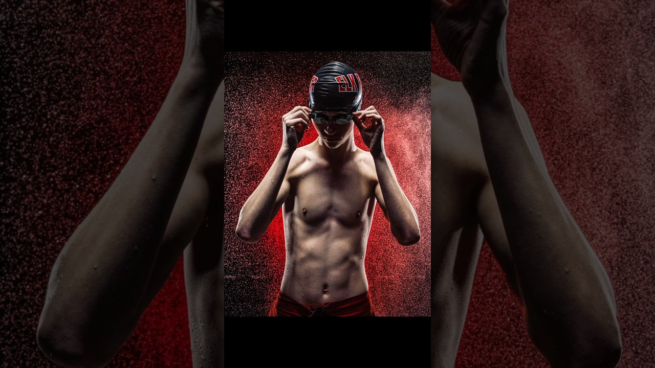 Just add water! Swim photoshoot! 