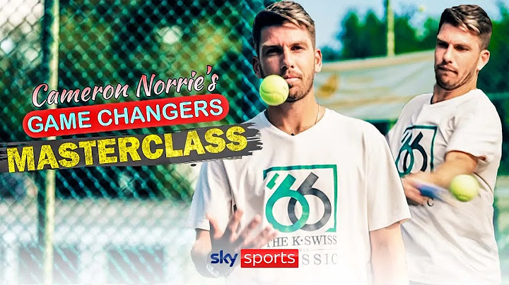 Cameron Norrie's ULTIMATE tennis masterclass! | How to master the basics of tennis 😍