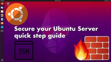 Secure your Ubuntu 20.10 server (a quick step guide for basic security)