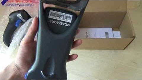 Đập hộp, khui thùng & test máy đọc mã vạch Datalogic QW2100 GIÁ RẺ, quét NHANH | Siêu thị Hải Minh
