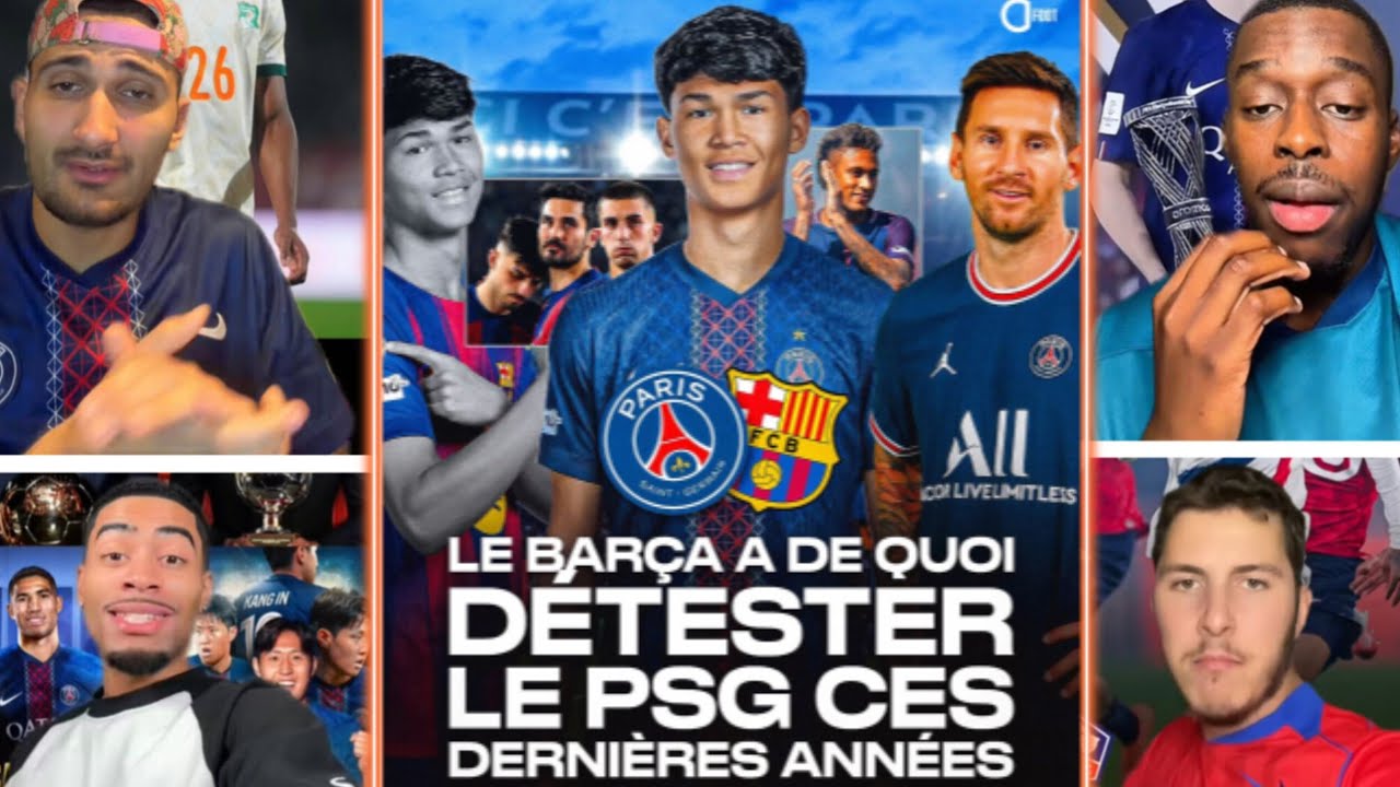Psg A Raged 🚨😂𝗟𝗘𝗦 𝗕𝗔𝗥𝗖𝗘𝗟𝗢𝗡𝗔𝗜𝗦 𝗢𝗡𝗧 𝗟𝗔 𝗥𝗔𝗚𝗘 ... 𝗟𝗘 𝗣𝗦𝗚 𝗣𝗜𝗤𝗨𝗘 𝗗𝗘𝗦 𝗝𝗢𝗨𝗘𝗨𝗥𝗦 - YouTube
