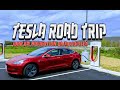 Tesla Road Trip: 1000 km with Navigation on Autopilot No Confirmation