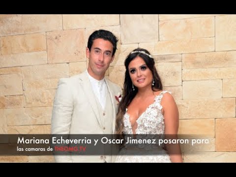 La boda de la actriz Mariana Echeverría y el portero del America Oscar Jiménez 👰🏻🤵💒🌴🌊🎉🎭⚽️