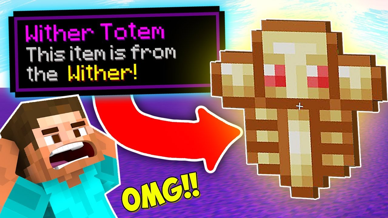 Minecraft, But There are NEW CUSTOM TOTEMS...