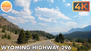 🇺🇸[4K60] Chief Joseph Scenic Byway- Wyoming Highway 296! 🚘 Drive with me!
