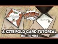 How to Make a Kite Fold Card that Packs a WOW!