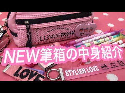 筆箱の中身紹介 New What S In My Pencil Case 中学生 Youtube