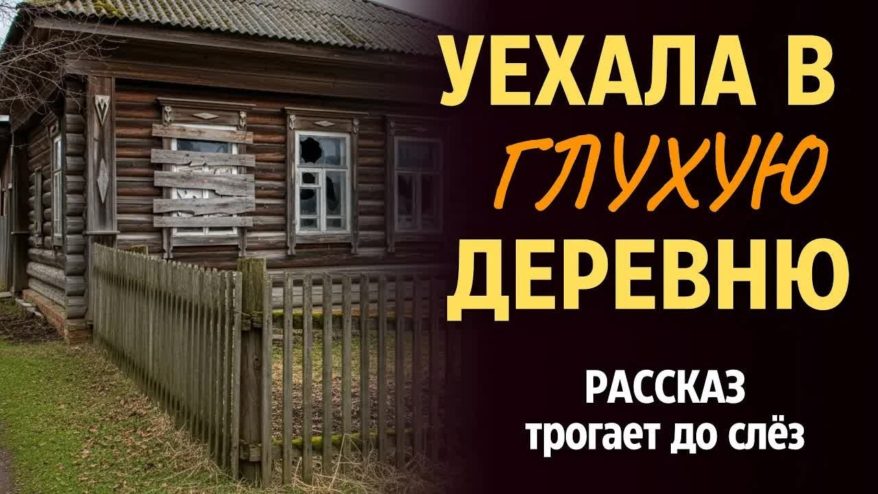 «УЕХАЛА В ГЛУХУЮ ДЕРЕВНЮ». Я плакала когда читала эту историю... Рассказ, который вы запомните.