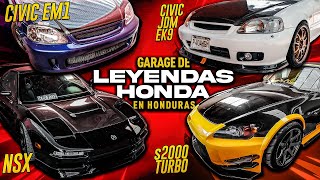 ¡ESTE GARAGE TIENE PUROS HONDAS LEGENDARIOS! NSX, Civic Ek9 Type R, Civic EM1 Si, S2000 TURBO y MÁS