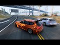 High Speed Drift in Traffic | BeamNG.Drive