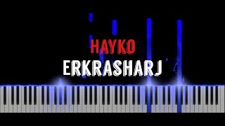 Erkrasharj - Piano Tutorial // HAYKO