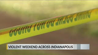 Gun violence documented over holiday weekend in Indy