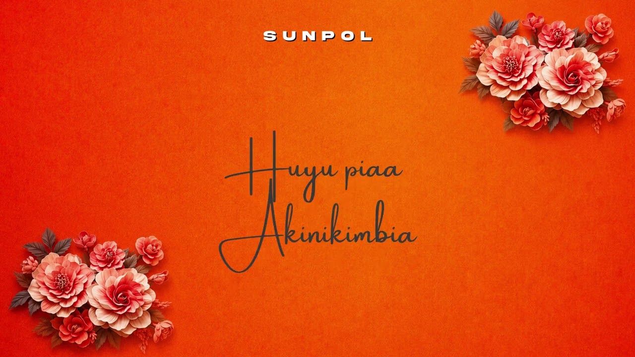 Watch Sunpol - Usiende (Official Lyrics Audio) on YouTube Watch Sunpol - Usiende (Official Lyrics Audio) on YouTube