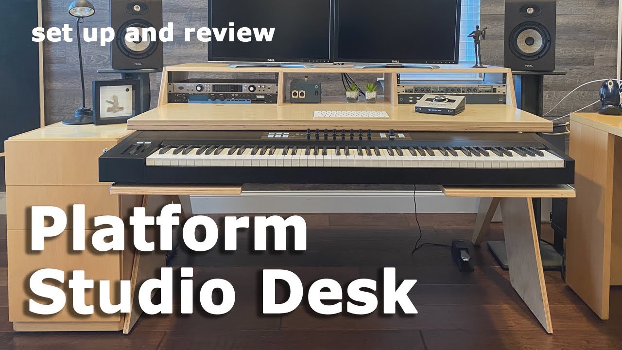 Output Platform Studio Desk Set up and Review - YouTube