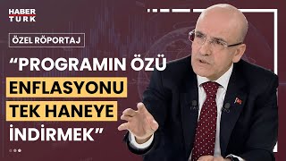 Hazine Ve Maliye Bakanı Mehmet Şimşekten Enflasyon Açıklaması