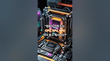 AI 반도체, 뭐가 다르지? CPU·GPU·NPU의 진짜 차이