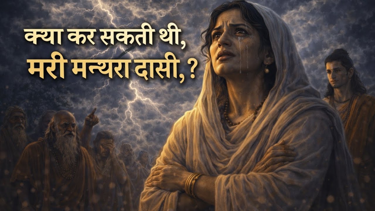 क्या कर सकती थी मरी मन्थरा दासी? | कैकेयी का पश्चाताप | साकेत | रामायण