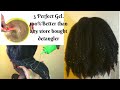 I mixed Three GEL and left them in my daughters' Hair Over night and this is what happened...