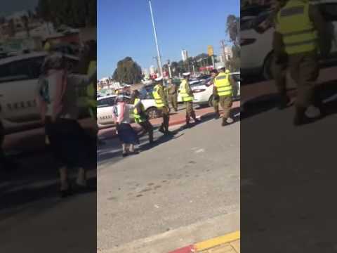 תיעוד של חייל בורח מהמשטרה הצבאית 