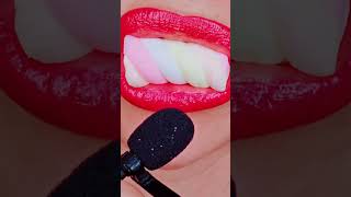 Satisfying marshmallow ASMR 🤍 입소리 먹방 #asmr #marshmallow #먹방 #mouthsounds #eatingsounds