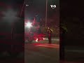 Emergency vehicles near Washington airport after plane crashes in Potomac River | VOA Urdu