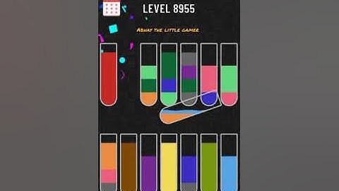 Water sort puzzle level 8955