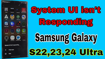 Samsung Galaxy S22,23,24 ultra System Ui isn’t Responding || system Responding #jamobilerepair