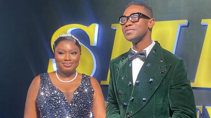 LATEEF ADEDIMEJI AND WIFE BIMPE OYEBADE AT FUNKE AKINDELE’S PREMIERE OF “SHE MUST BE OBEYED” MOVIE